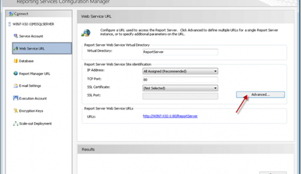 SSRS Configuration