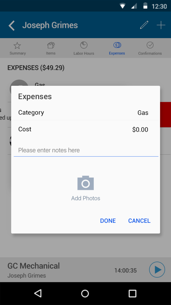 AndroidPhone-Expenses-Popup